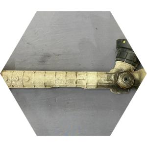 Рейка демонтирована и ремонтируется