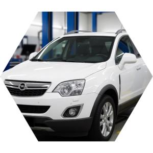 Опель Антара после замены ремня генератора в автотехцентре