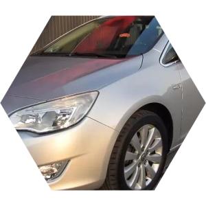 серый Опель Астра