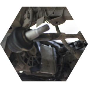 рулевая тяга с наконечником на Астре