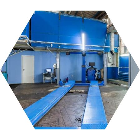 станок сход развала 