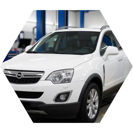 Опель Антара после замены ремня генератора в автотехцентре