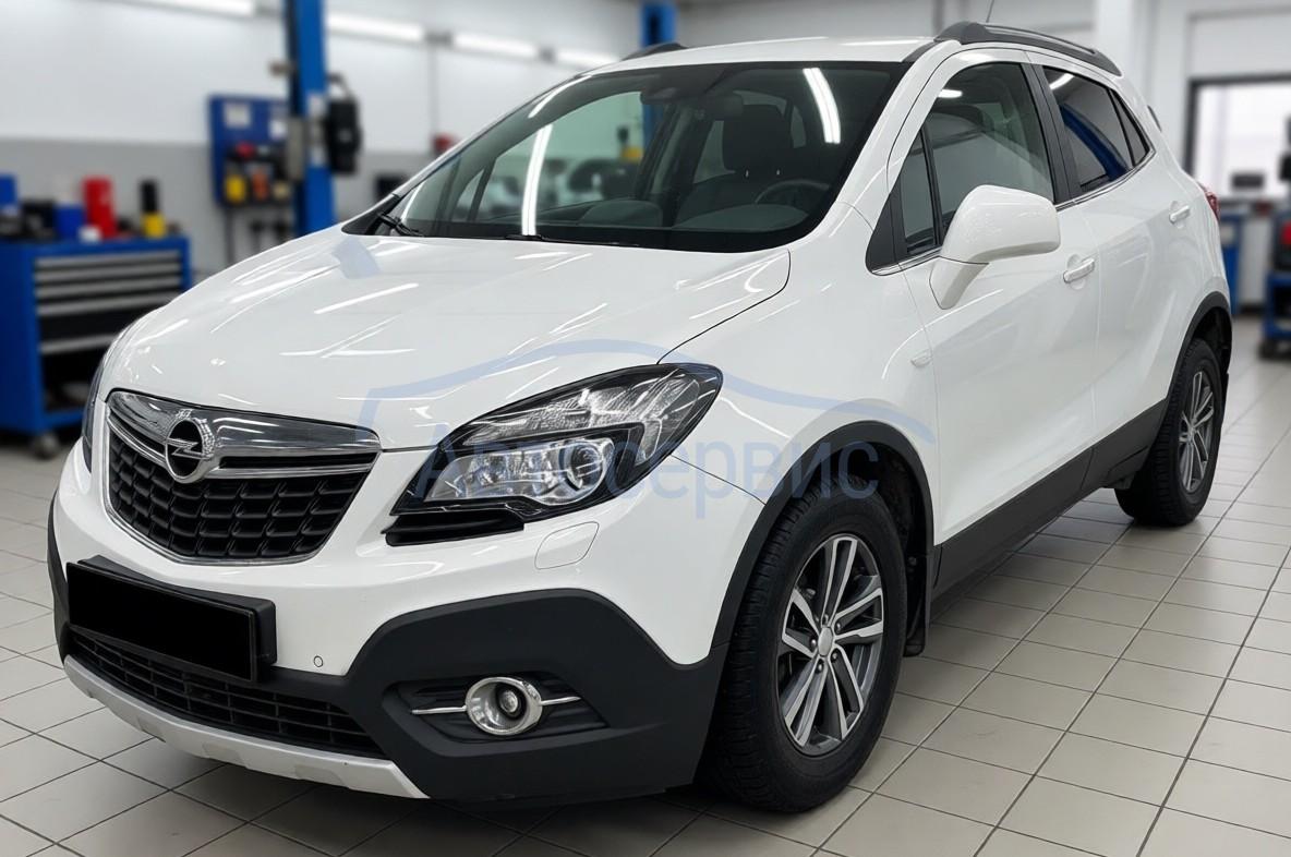 Opel Mokka после замены масла в муфте полного привода в автомастерской